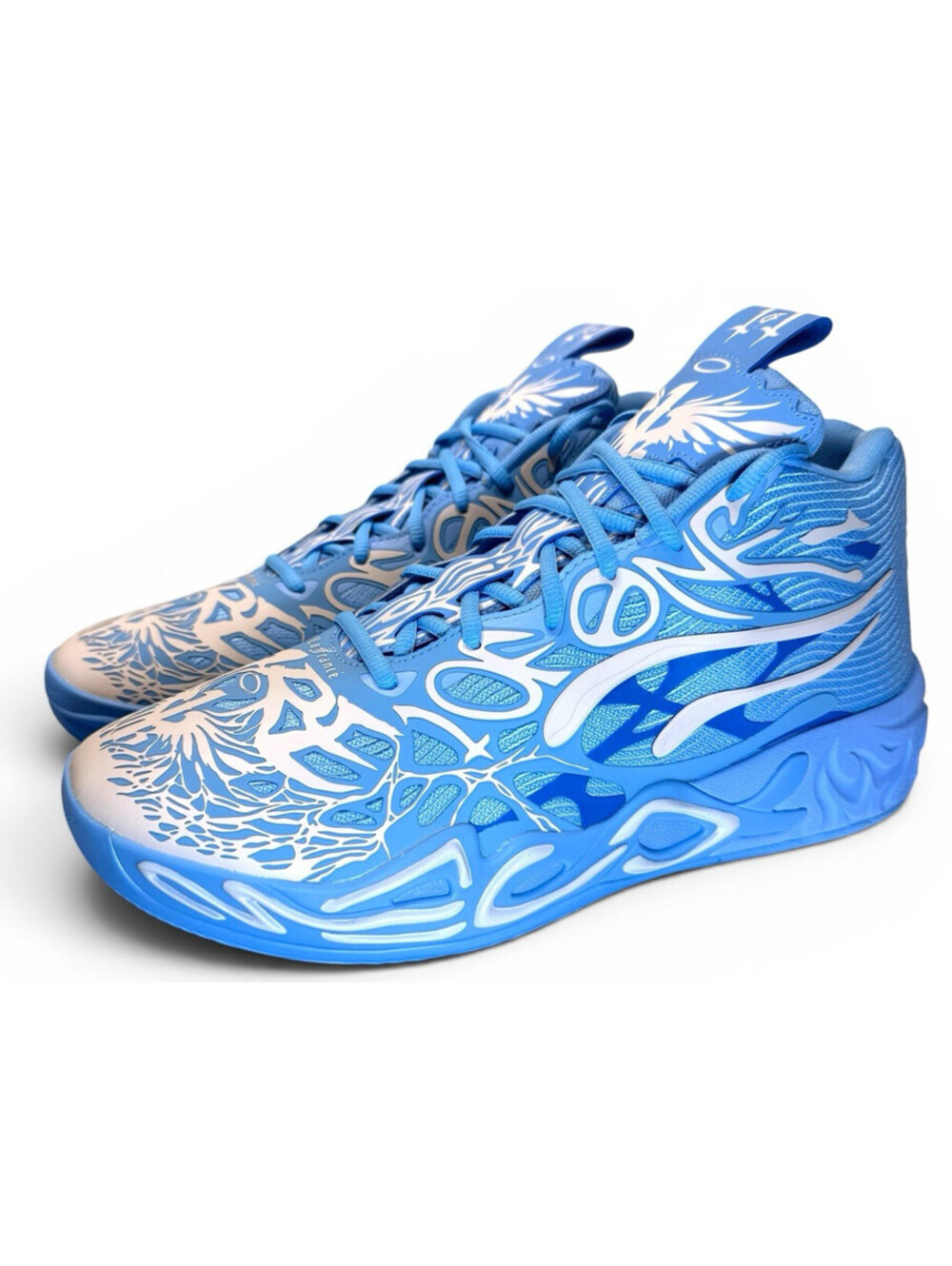 PUMA LaMelo Ball MB.04 LaLaFrancéFrancé Basketball Shoes 310697 01 Blue Men's 12 - Picture 5 of 8